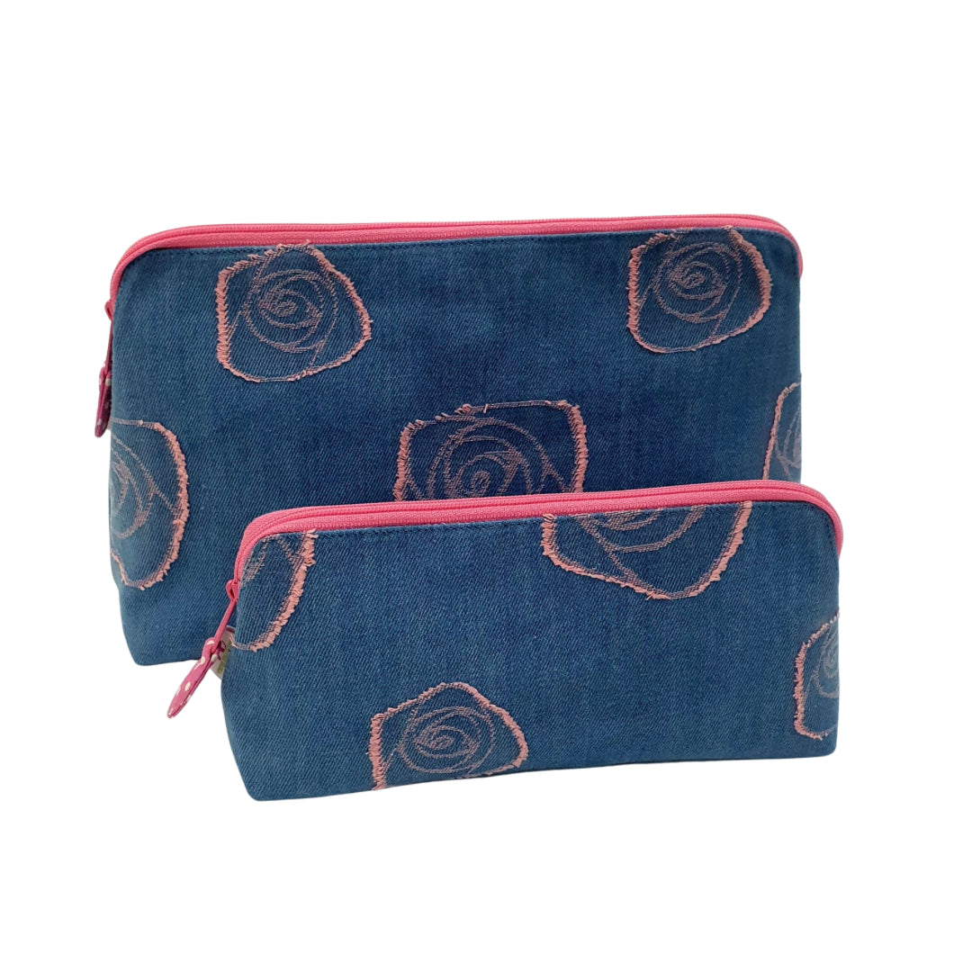 Denim Appurtenance Pouch Set