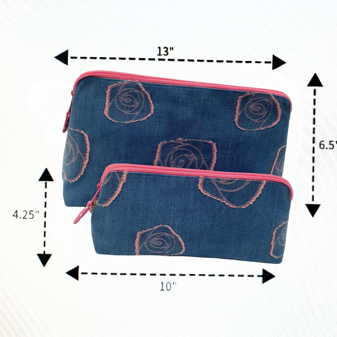 Denim Appurtenance Pouch Set