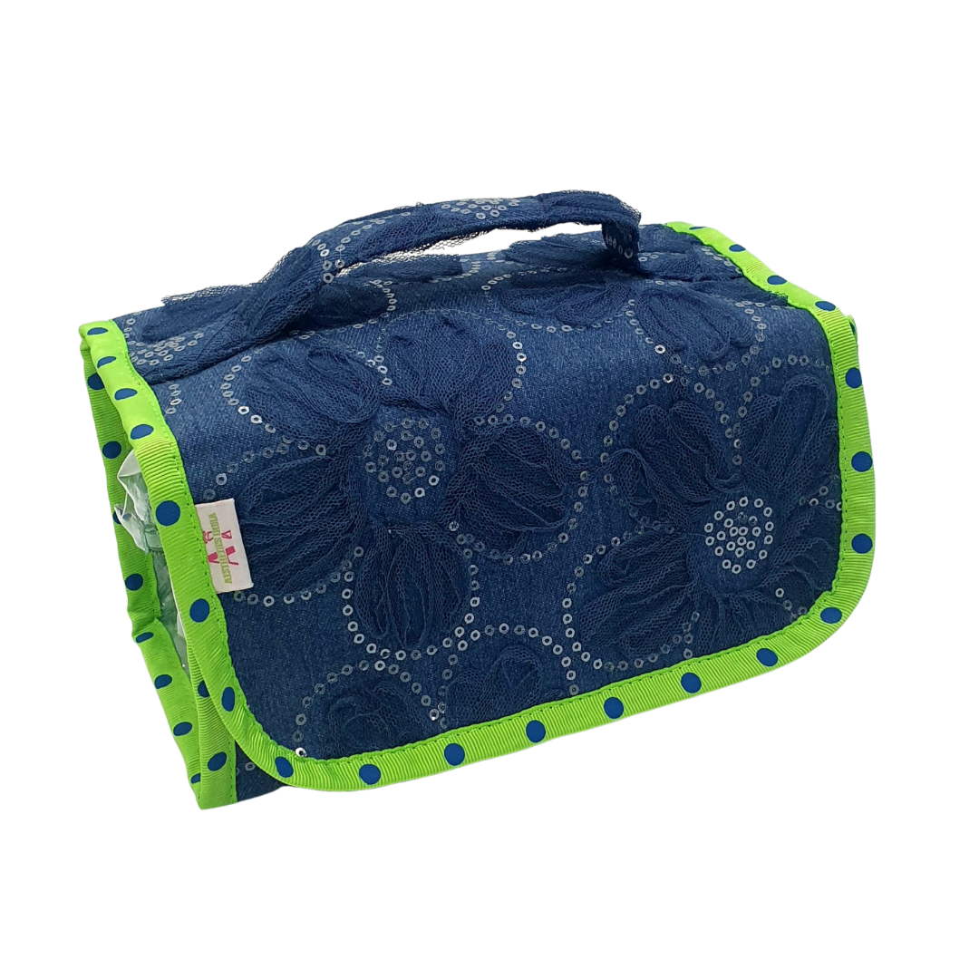 Denim Quad Pocket Organizer