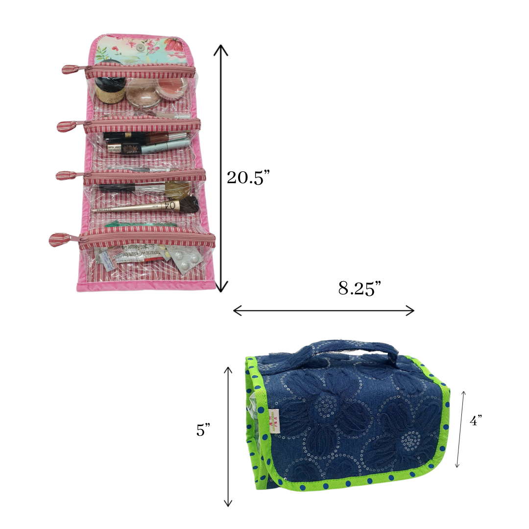 Denim Quad Pocket Organizer