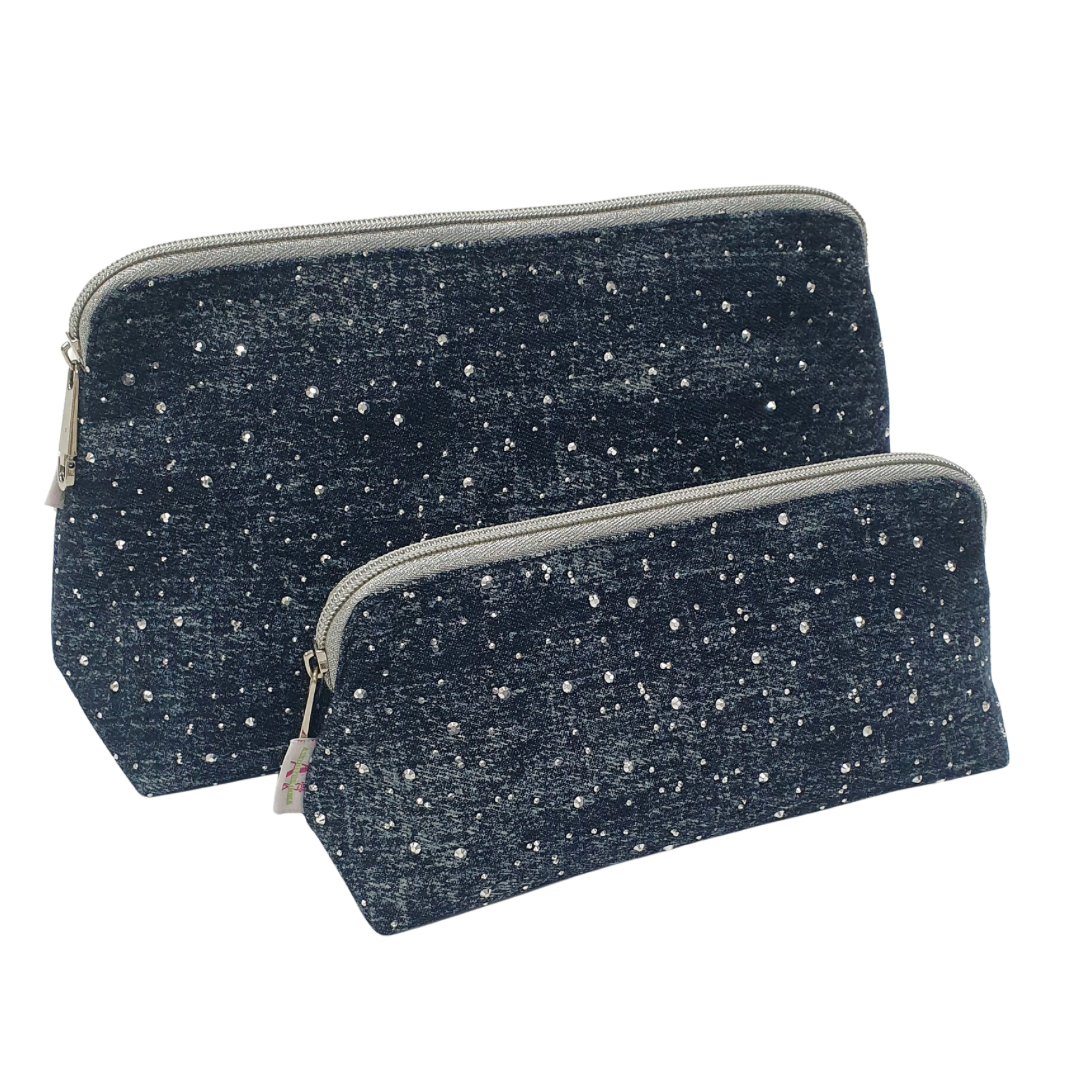 Denim Appurtenance Pouch Set