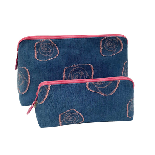 Denim Appurtenance Pouch Set