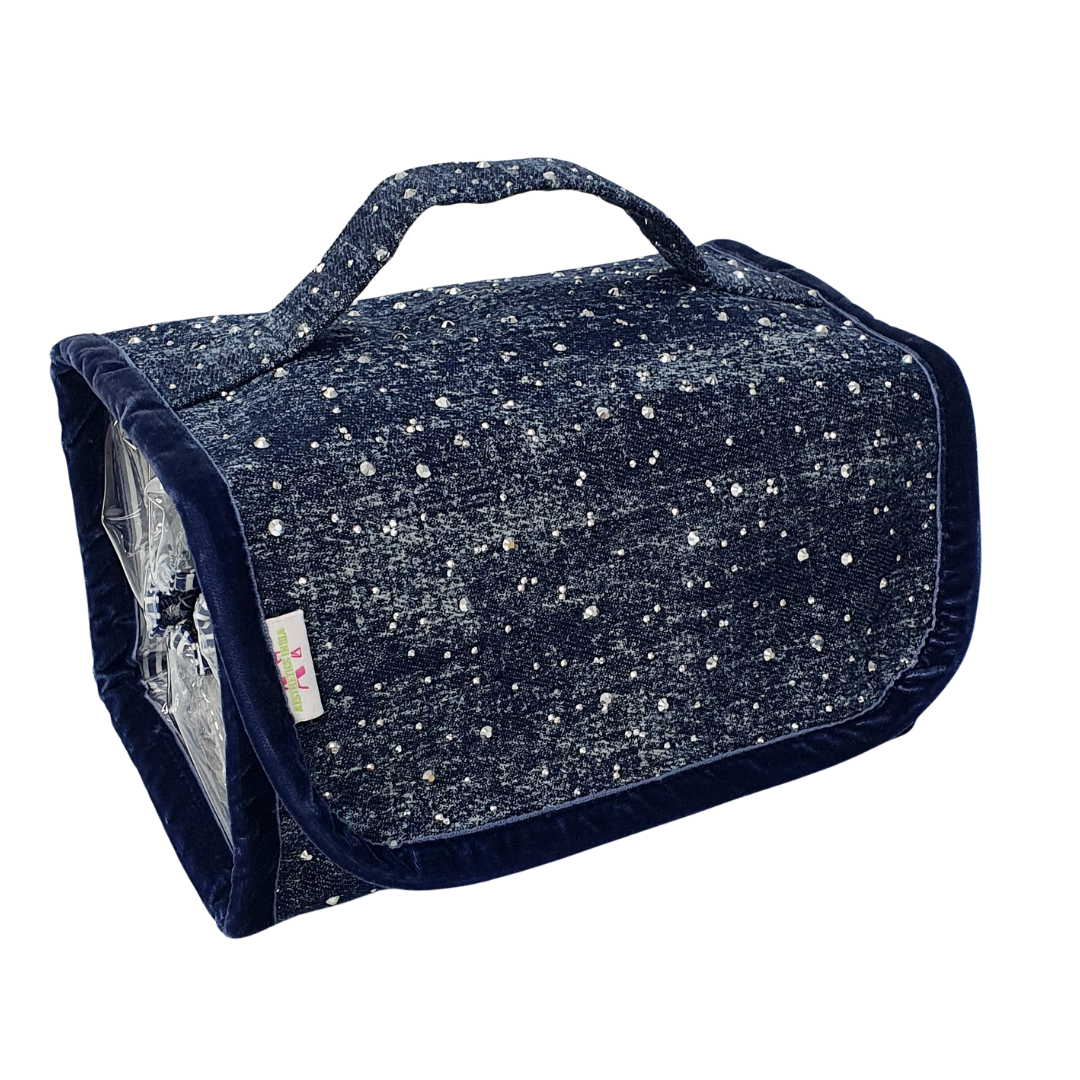 Denim Quad Pocket Organizer